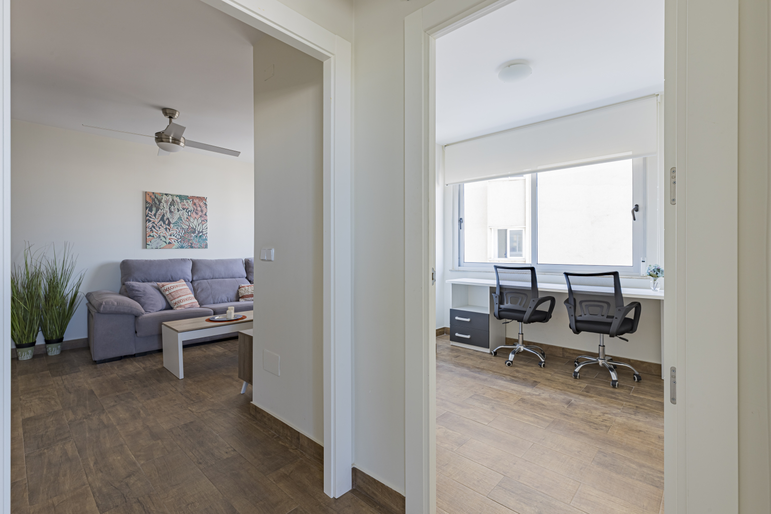 Piso reformado en planta 11 en el centro de Murcia