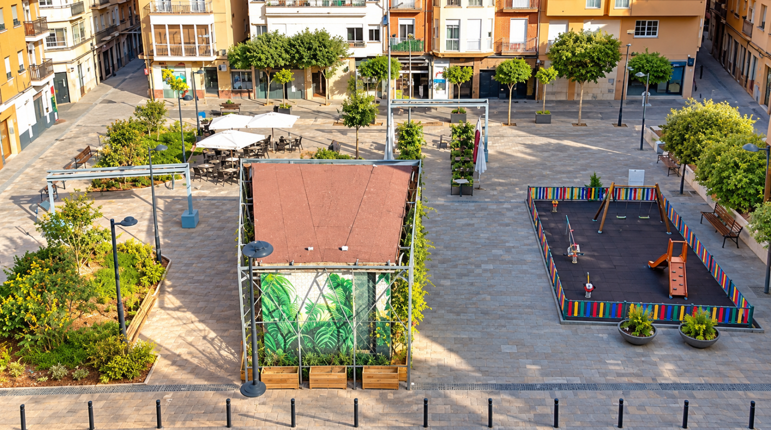Local comercial en pleno centro de Murcia con fachada y posibilidad de acceso a dos calles de 212 m²
